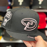 New Era Arizona Diamondbacks '1998 Inaugural Season' Black/Pink 9FIFTY Snapback