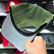 New Era Charros de Jalisco 'Campeones' A-Frame Olive/Black 9FORTY Snapback - Product Image