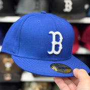 New Era Boston Red Sox Royal Blue 59FIFTY Fitted Hat - Product Image