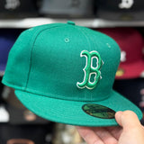 New Era Boston Red Sox Kelly Green 59FIFTY Fitted Hat