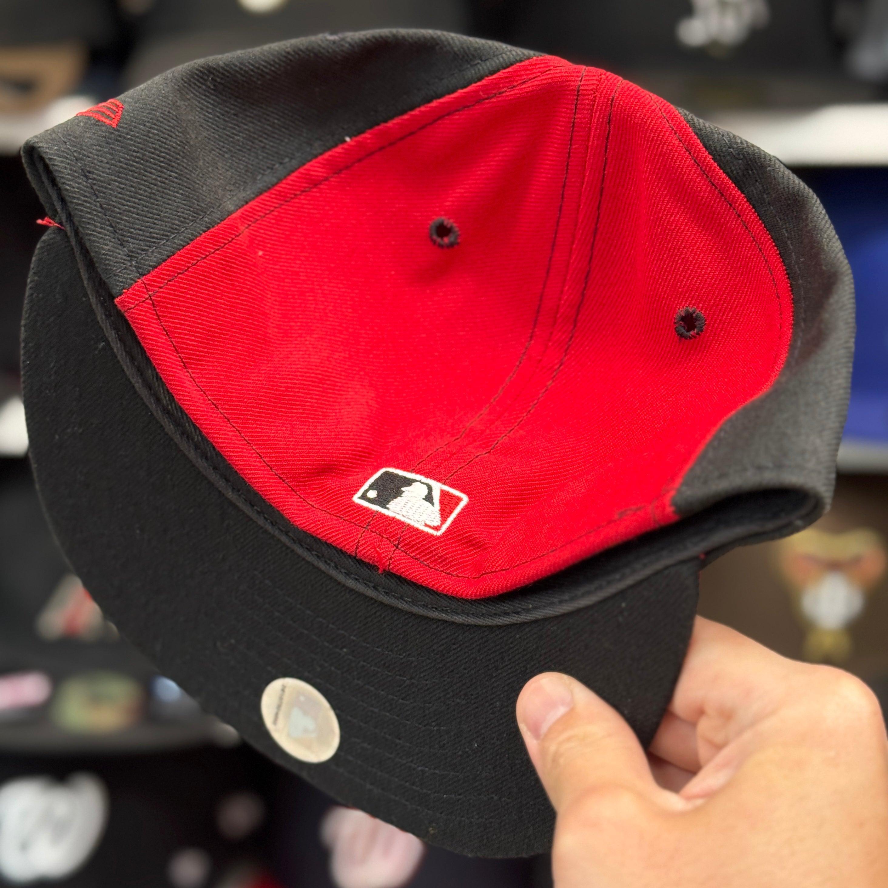 New Era Cincinnati Reds 'Dual Logo' Red/Black 59FIFTY Fitted Hat - Product Image