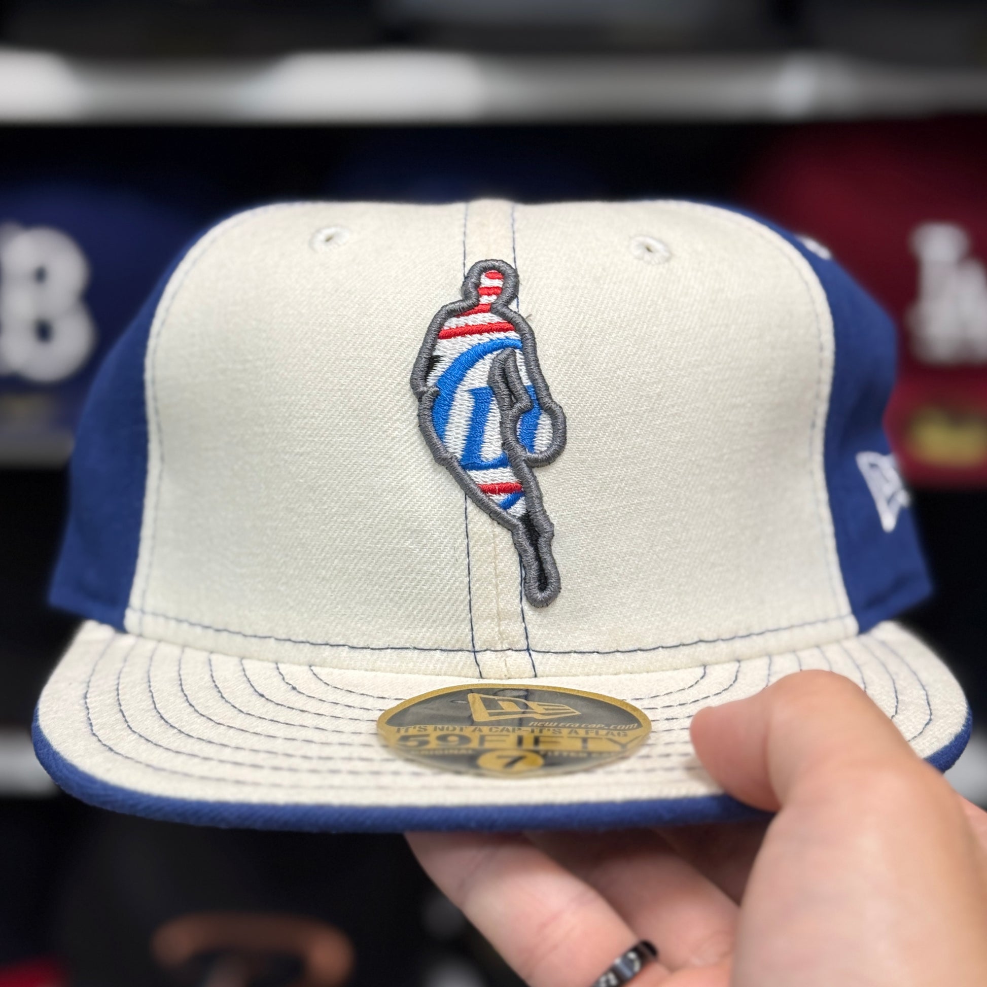 New Era Los Angeles Clippers NBA Logo 59FIFTY Fitted Hat - Product Image