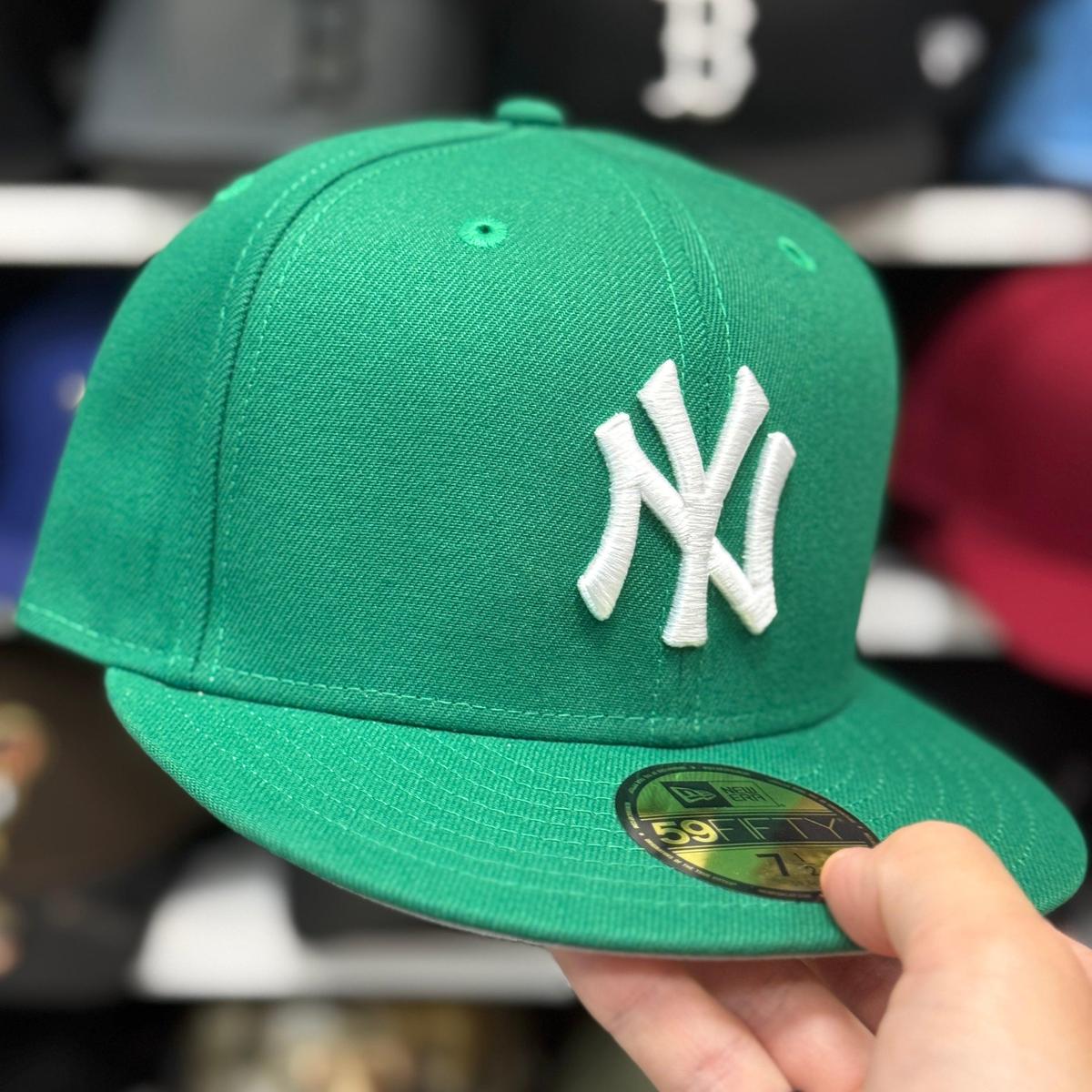 New Era New York Yankees Green 59FIFTY Fitted Hat - Product Image
