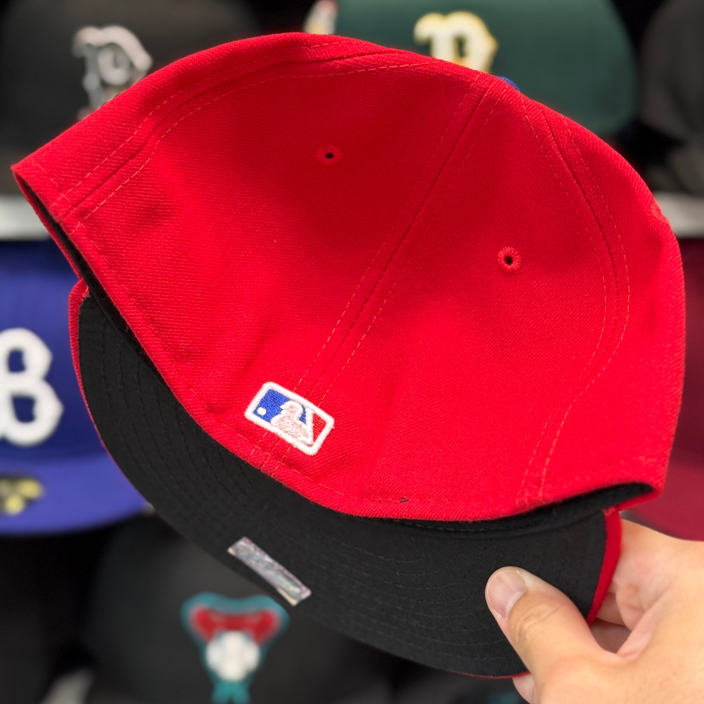 New Era Texas Rangers 59FIFTY Fitted Hat Red