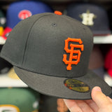 New Era San Francisco Giants Black 59FIFTY Fitted Hat