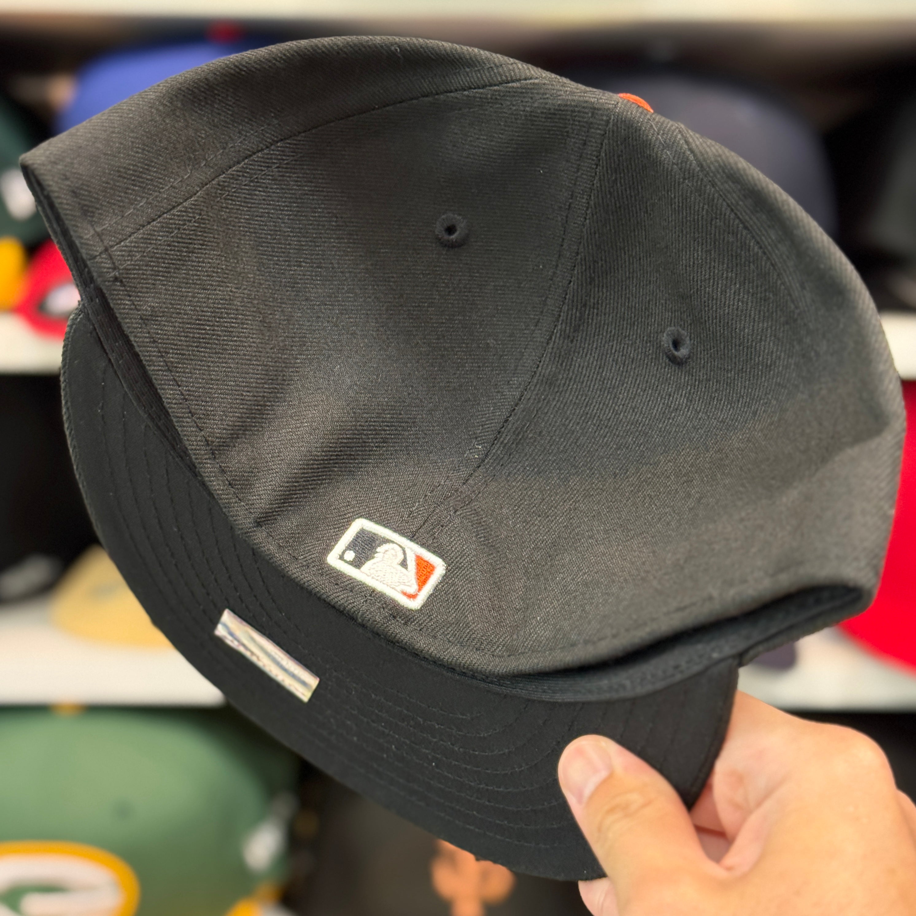 New Era San Francisco Giants Black 59FIFTY Fitted Hat - Product Image