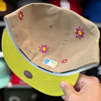 New Era Baltimore Orioles 'Floral 25th Anniversary' 59FIFTY Fitted Hat | Beige