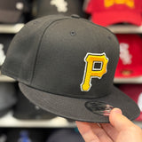 New Era Pittsburgh Pirates 'Outline Logo' Black 9FIFTY Snapback