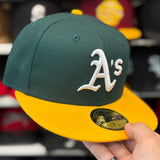 New Era Oakland Athletics Green/Yellow 59FIFTY Fitted Hat