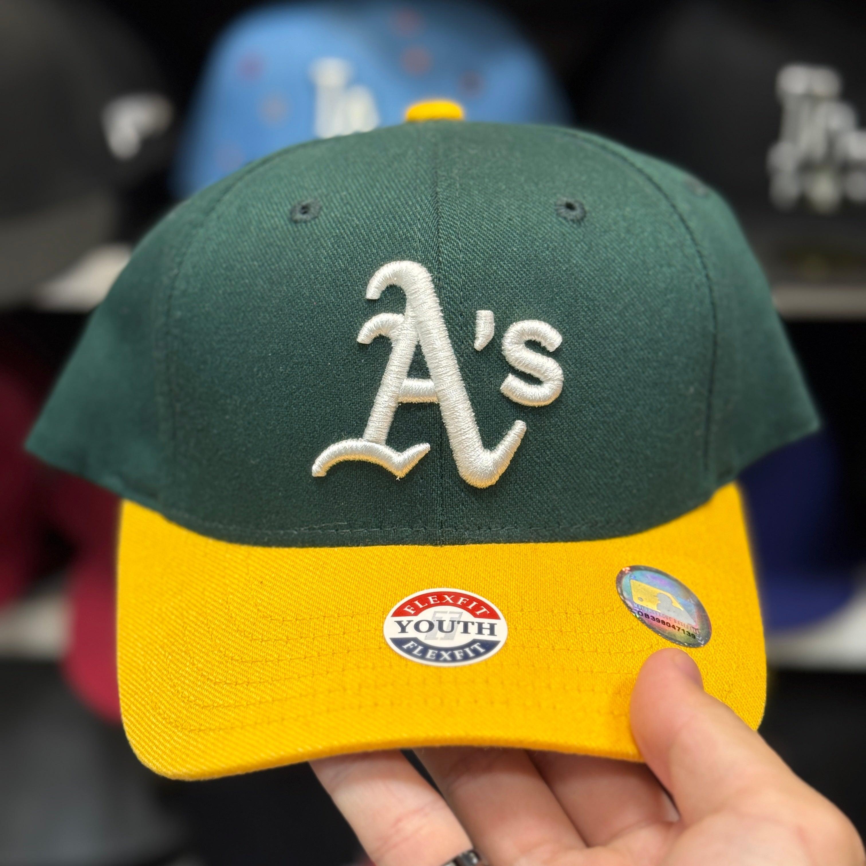 Yellow FlexFit Baseball Cap - Product Image