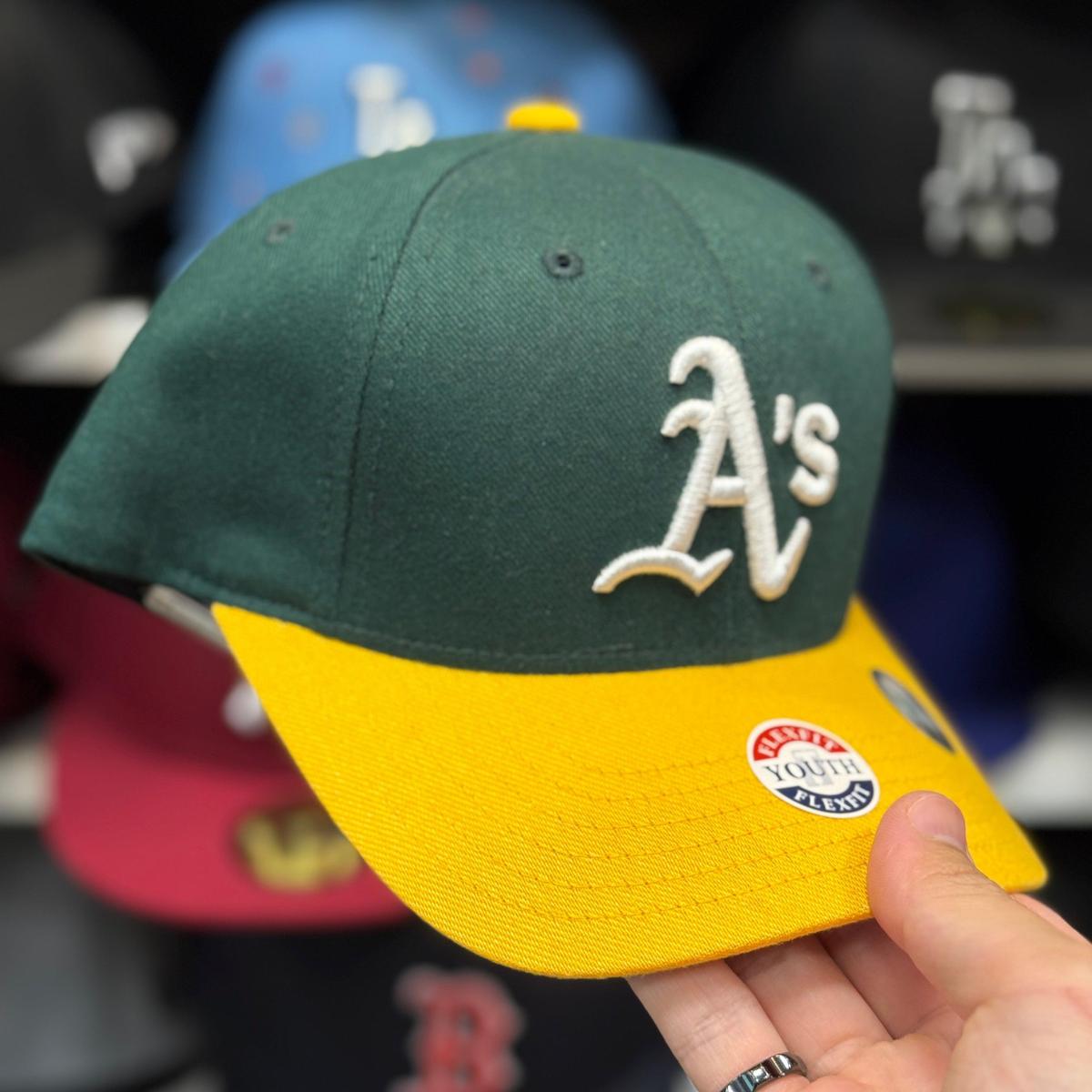 Yellow FlexFit Baseball Cap - Product Image