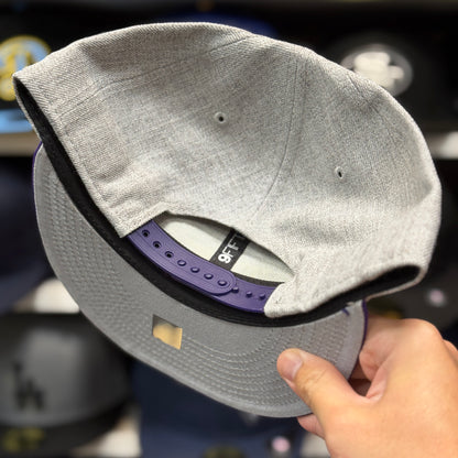 New Era Los Angeles Lakers Two-Tone 9FIFTY Snapback | Silver/Purple