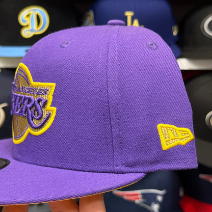 New Era Los Angeles Lakers 'Gold Edition' Purple 9FIFTY Snapback