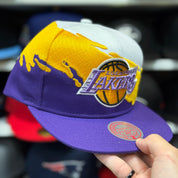 Los Angeles Lakers Multicolor Vintage Mitchell & Ness Snapback - Product Image