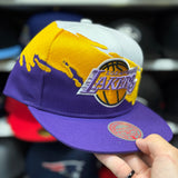 Los Angeles Lakers Multicolor Vintage Mitchell & Ness Snapback