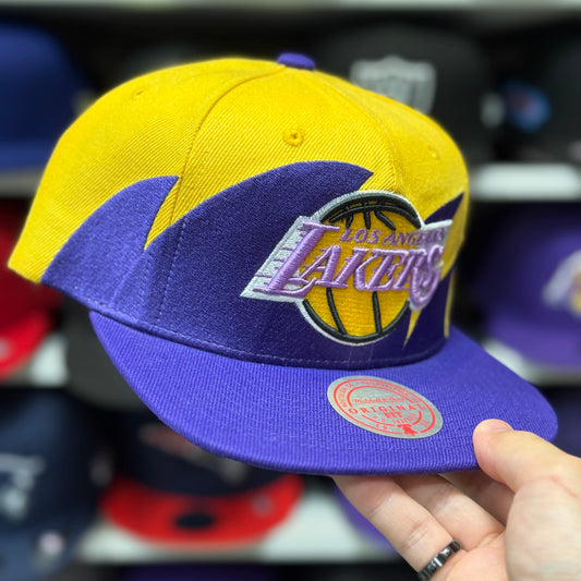 Los Angeles Lakers Mitchell & Ness Snapback | Multicolor