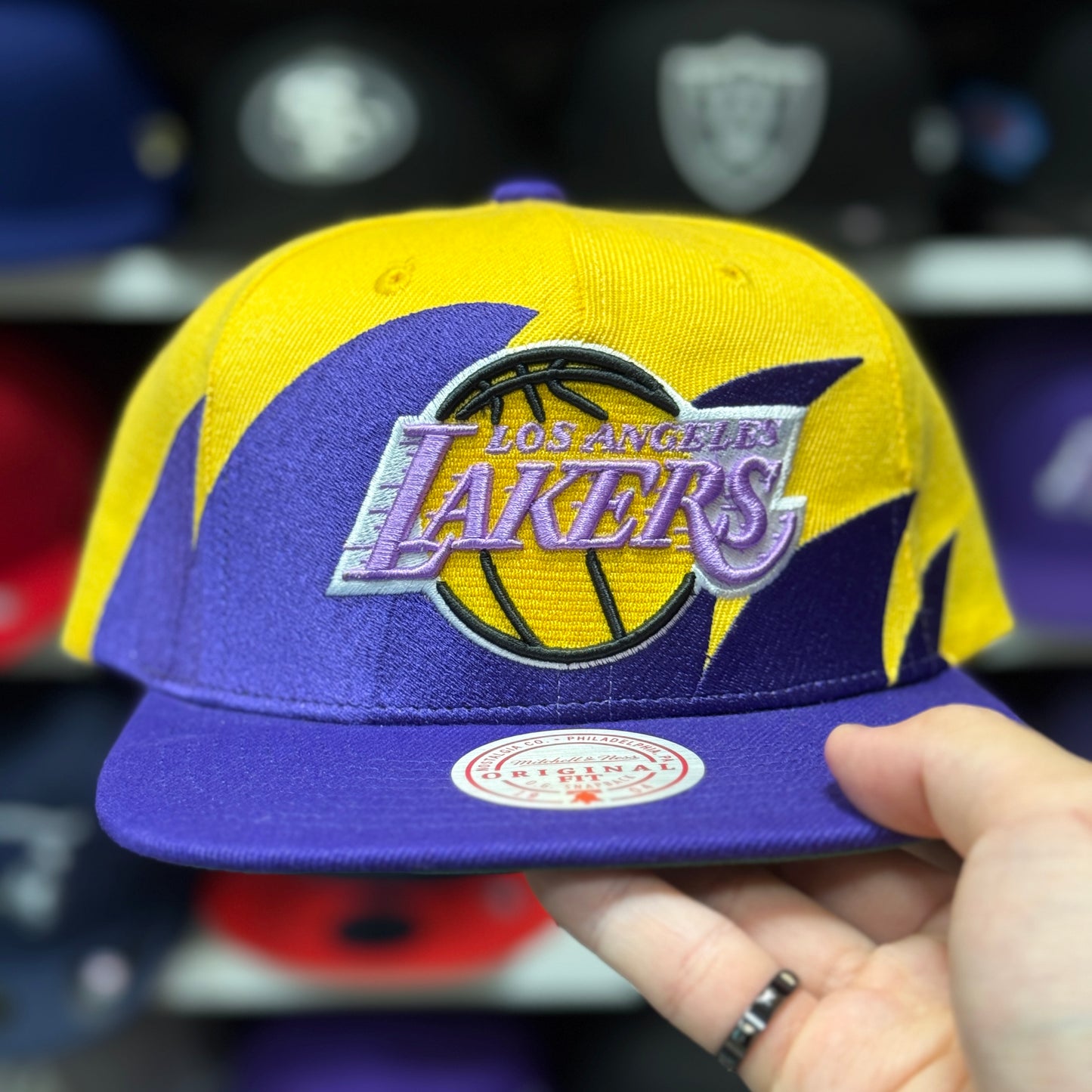 Los Angeles Lakers Mitchell & Ness Snapback | Multicolor