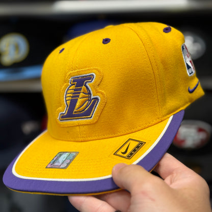 Los Angeles Lakers Nike Fitted Hat | Yellow/Purple