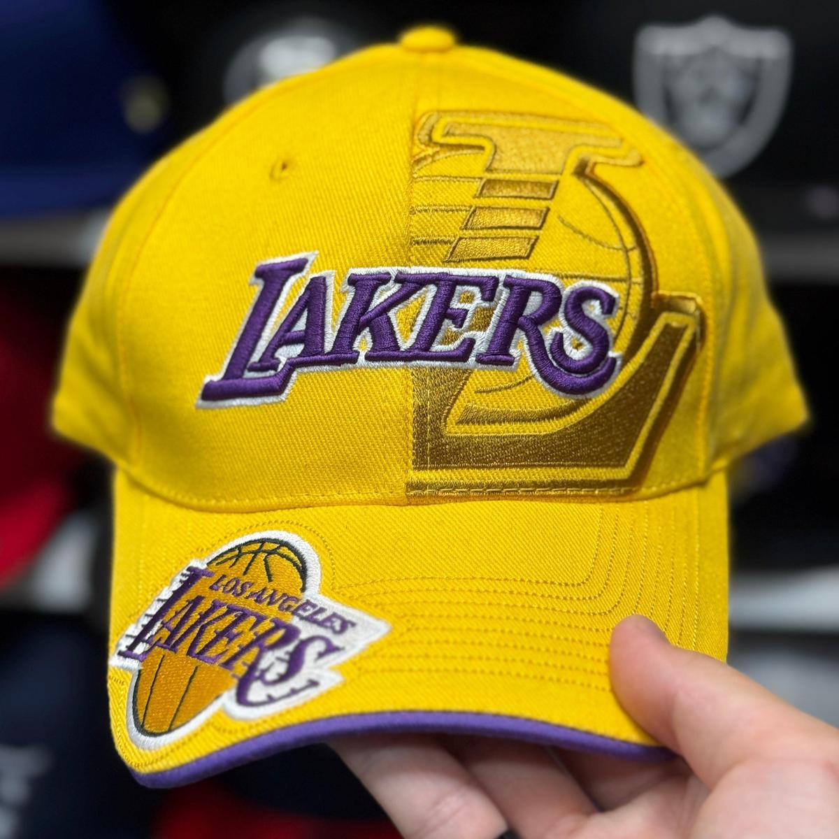 Los Angeles Lakers 'Kobe 8 Tribute' NBA Ball Cap | Yellow - Product Image