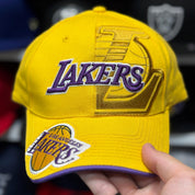 Los Angeles Lakers 'Kobe 8 Tribute' NBA Ball Cap | Yellow - Product Image