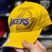 Los Angeles Lakers 'Kobe 8 Tribute' NBA Ball Cap | Yellow - Product Image