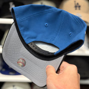 New Era Los Angeles Dodgers 'World Series Champions' A-Frame Blue/Black 9FORTY Snapback - Product Image
