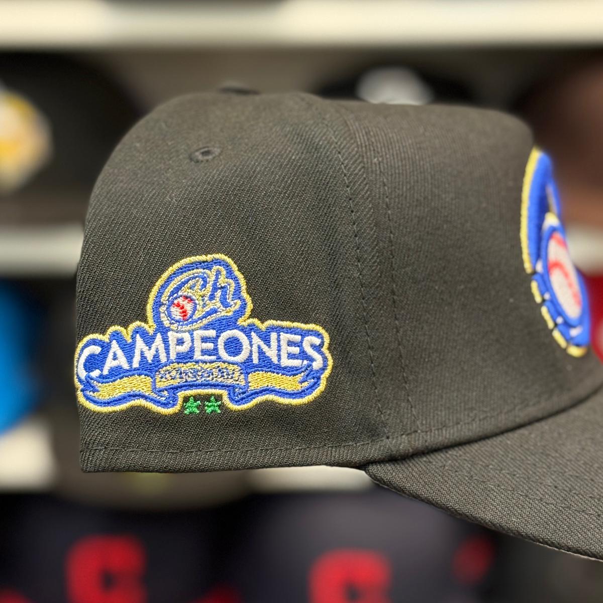 New Era Charros de Jalisco 'Campeones' A-Frame Black 9FORTY Snapback - Product Image