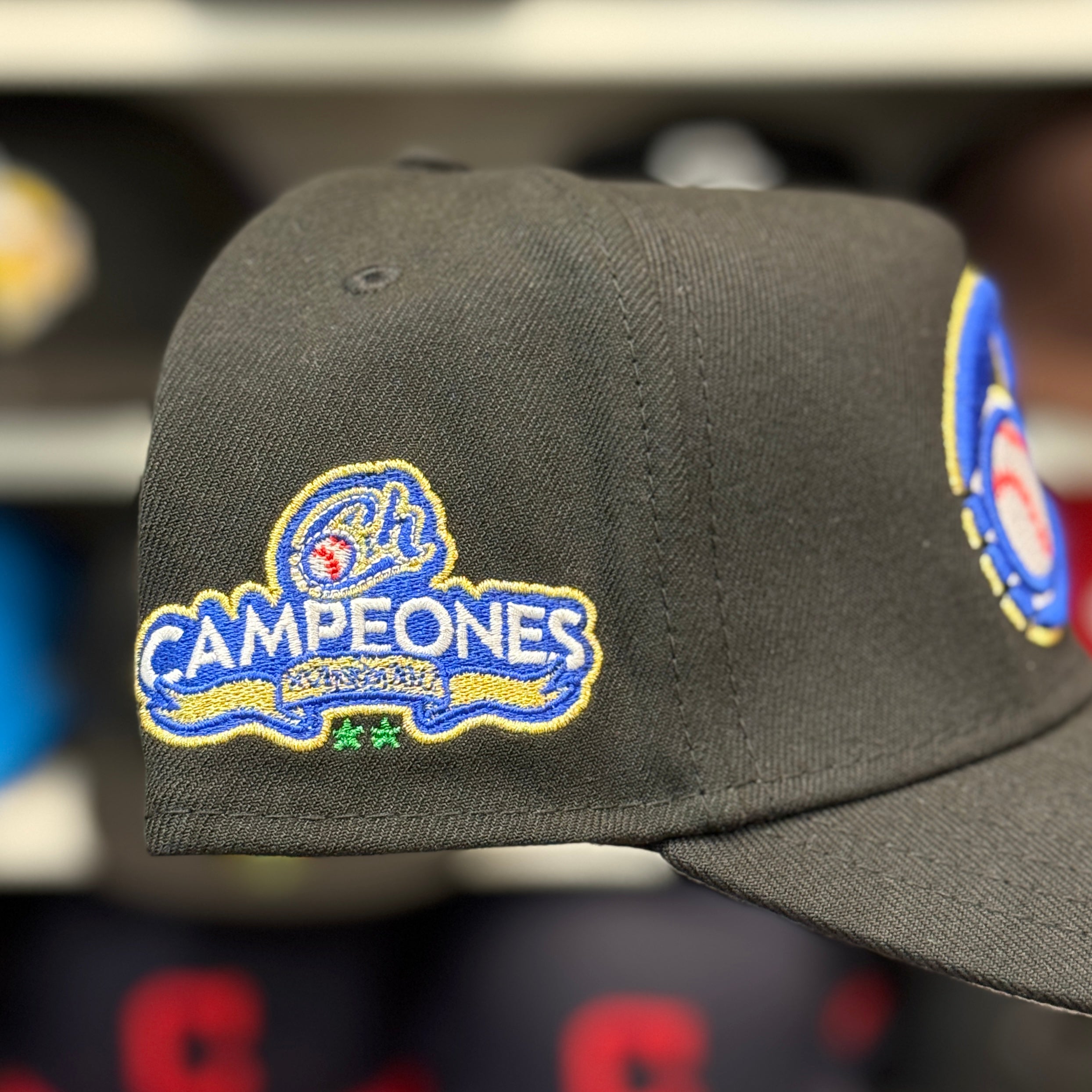New Era Charros de Jalisco 'Campeones' A-Frame Black 9FORTY Snapback - Product Image