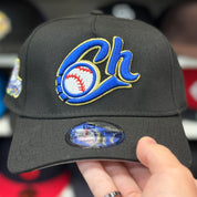 New Era Charros de Jalisco 'Campeones' A-Frame Black 9FORTY Snapback - Product Image