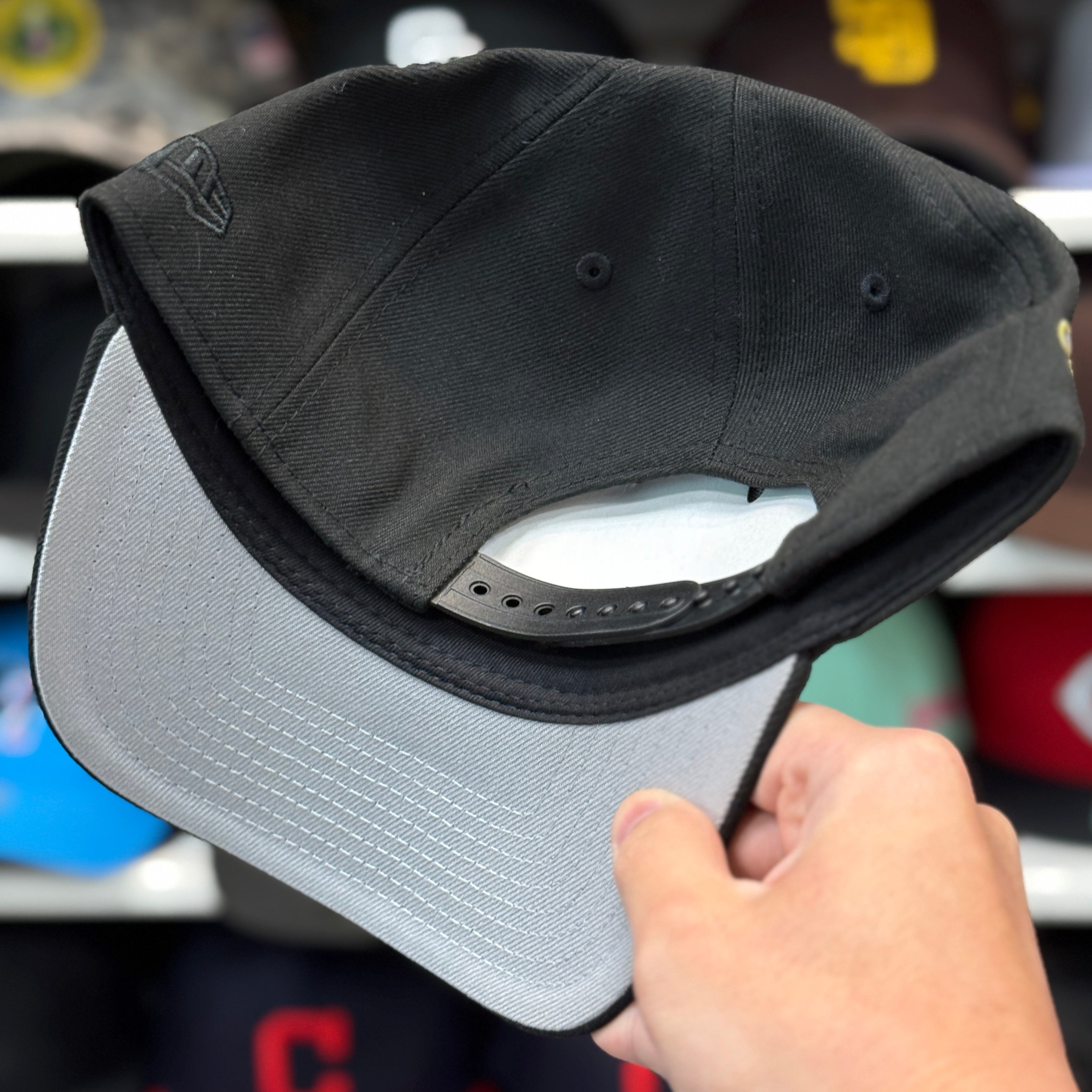 New Era Charros de Jalisco 'Campeones' A-Frame Black 9FORTY Snapback - Product Image