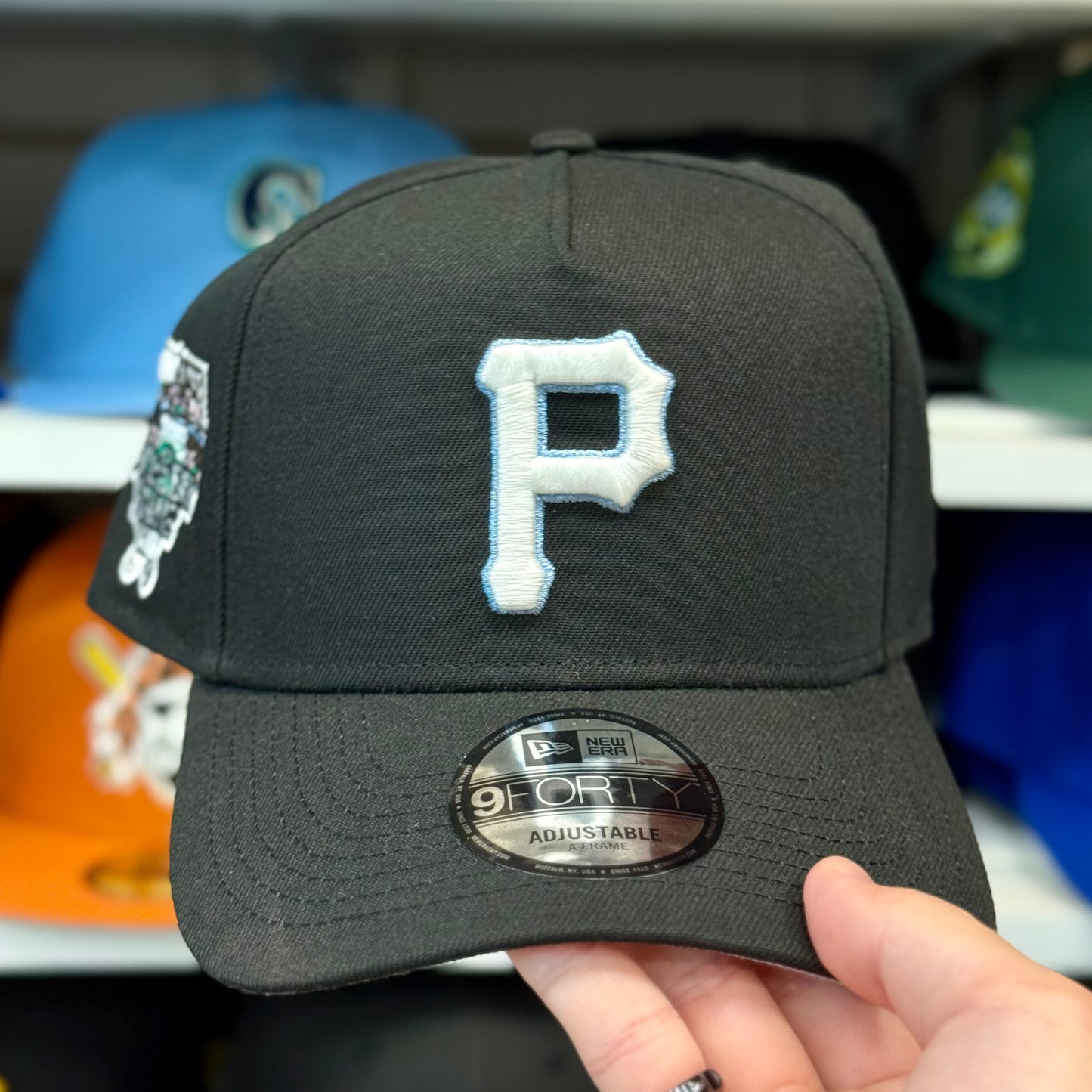 Pittsburgh Pirates 'All Star Game' A-Frame Snapback | New Era 9FORTY | Black