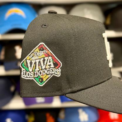 LA Dodgers 'Viva Los Dodgers' A-Frame Snapback | New Era 9FORTY | Black