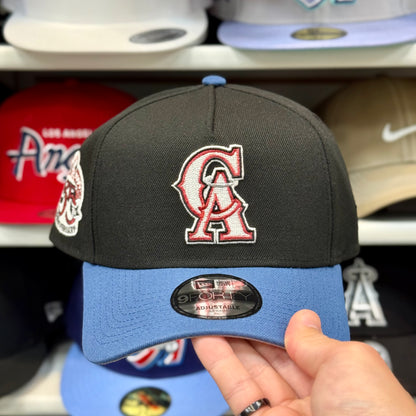 LA Angels 35th Two Tone A-Frame Snapback | New Era 9FORTY | Black/Blue