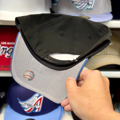 LA Angels 35th Two Tone A-Frame Snapback | New Era 9FORTY | Black/Blue