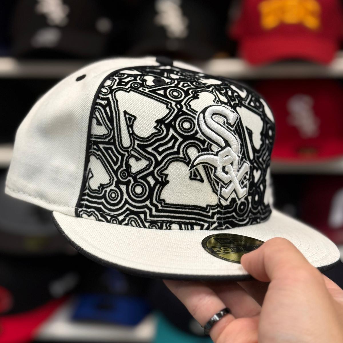 New Era Chicago White Sox 'MLB Echo' White 59FIFTY Fitted Hat - Product Image