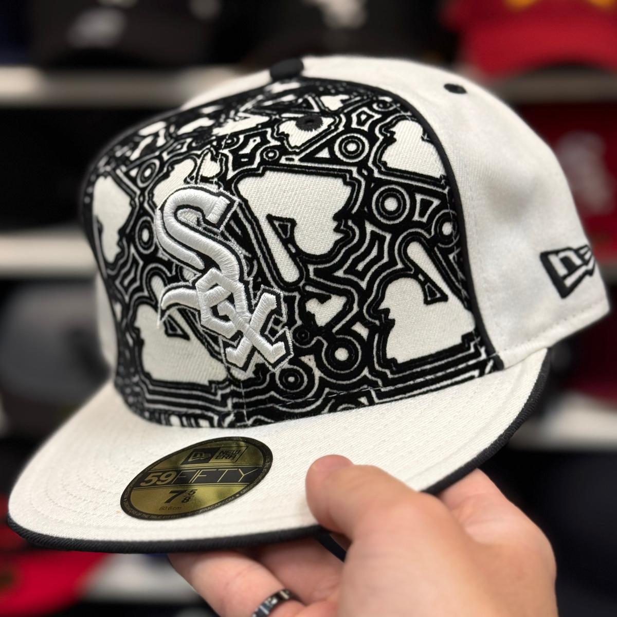 New Era Chicago White Sox 'MLB Echo' White 59FIFTY Fitted Hat - Product Image
