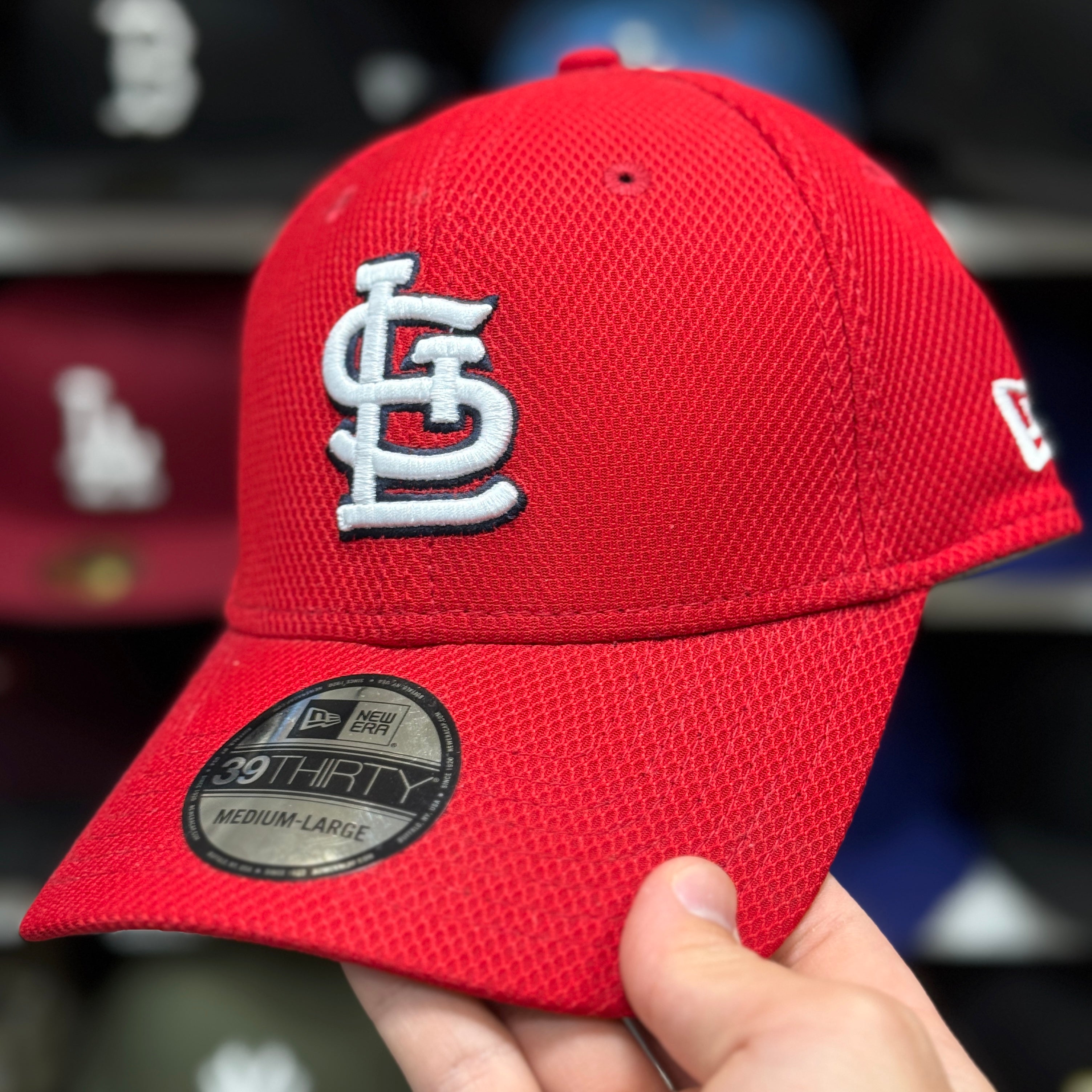 New Era St. Louis Cardinals 39THIRTY Ball Cap Red - Product Image