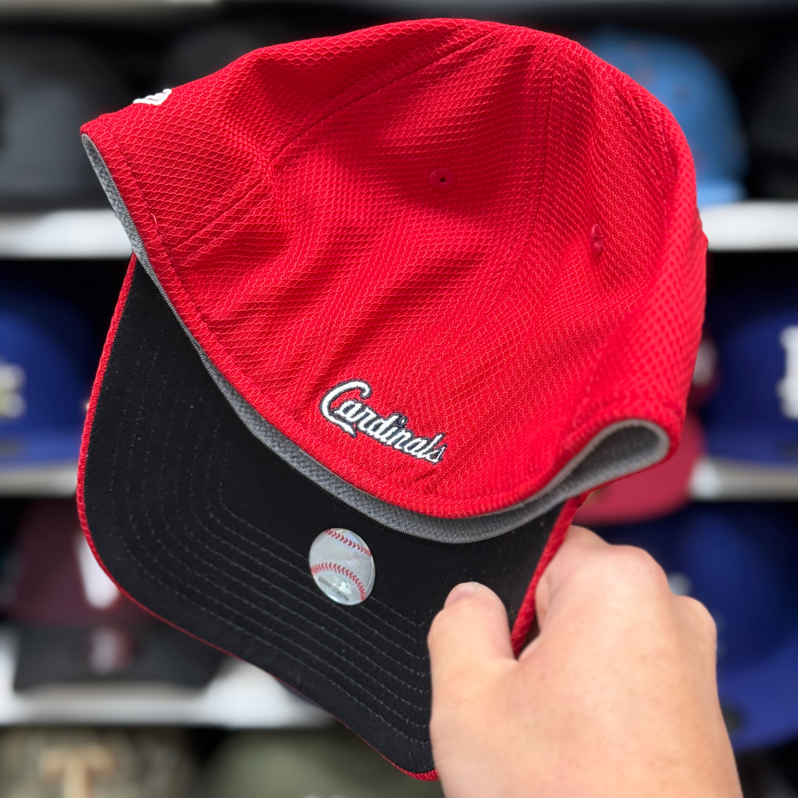 New Era St. Louis Cardinals 39THIRTY Ball Cap Red - Product Image