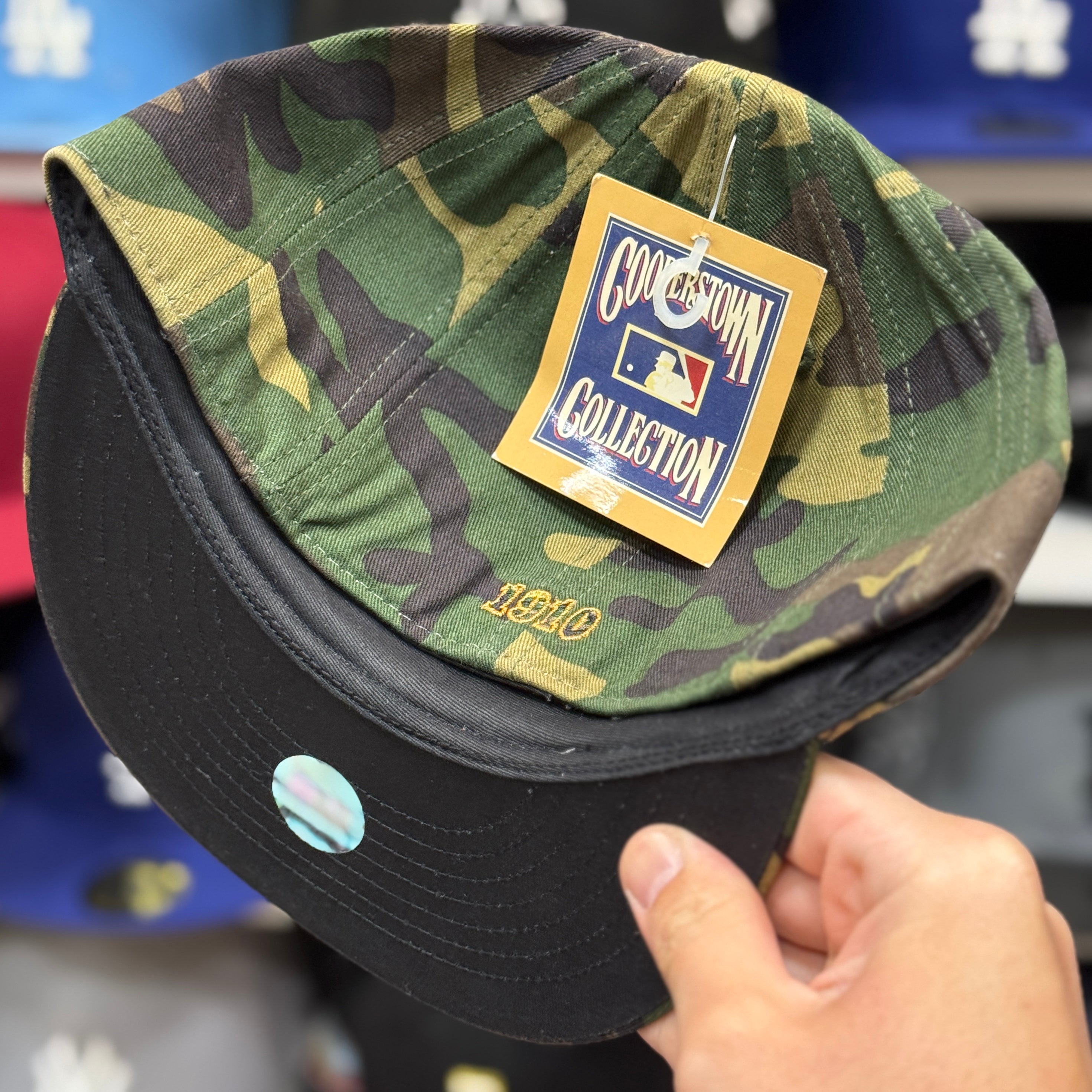 New York Yankees Camouflage Twin Enterprises Fitted Hat - Product Image