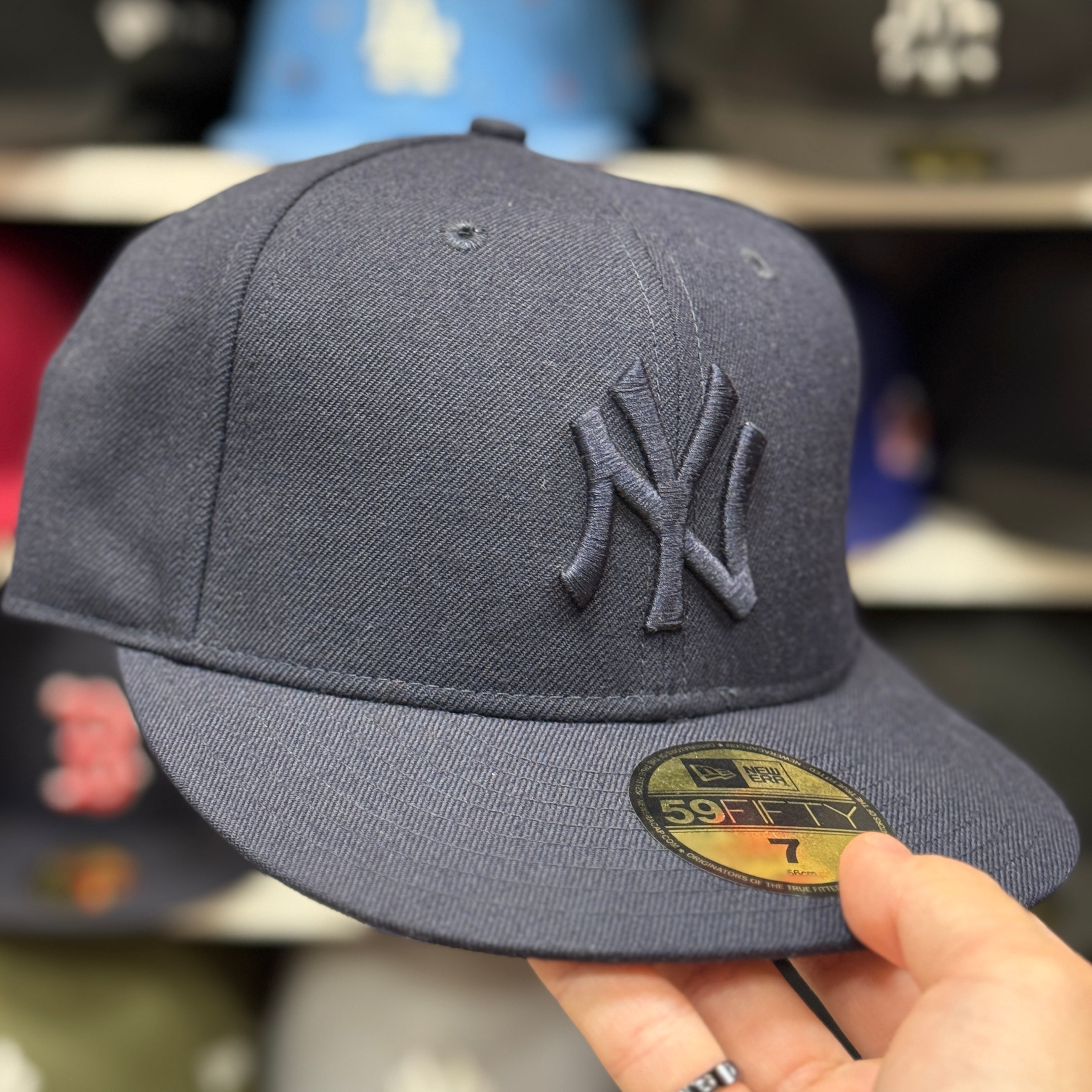 New Era New York Yankees Midnight Blue 59FIFTY Fitted Hat - Product Image