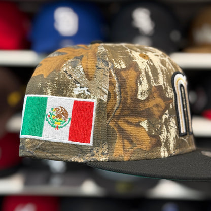 New Era Mexico WBC 'Real Tree Camo' 9FIFTY Snapback Camouflage/Black