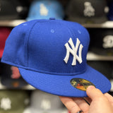 New Era New York Yankees Royal Blue 59FIFTY Fitted Hat