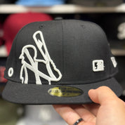 New Era New York Yankees 'Batterman' Black 59FIFTY Fitted Hat - Product Image
