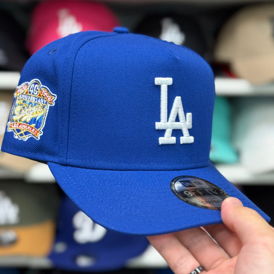 New Era Los Angeles Dodgers '40th Anniversary' A-Frame 9FIFTY Snapback Blue