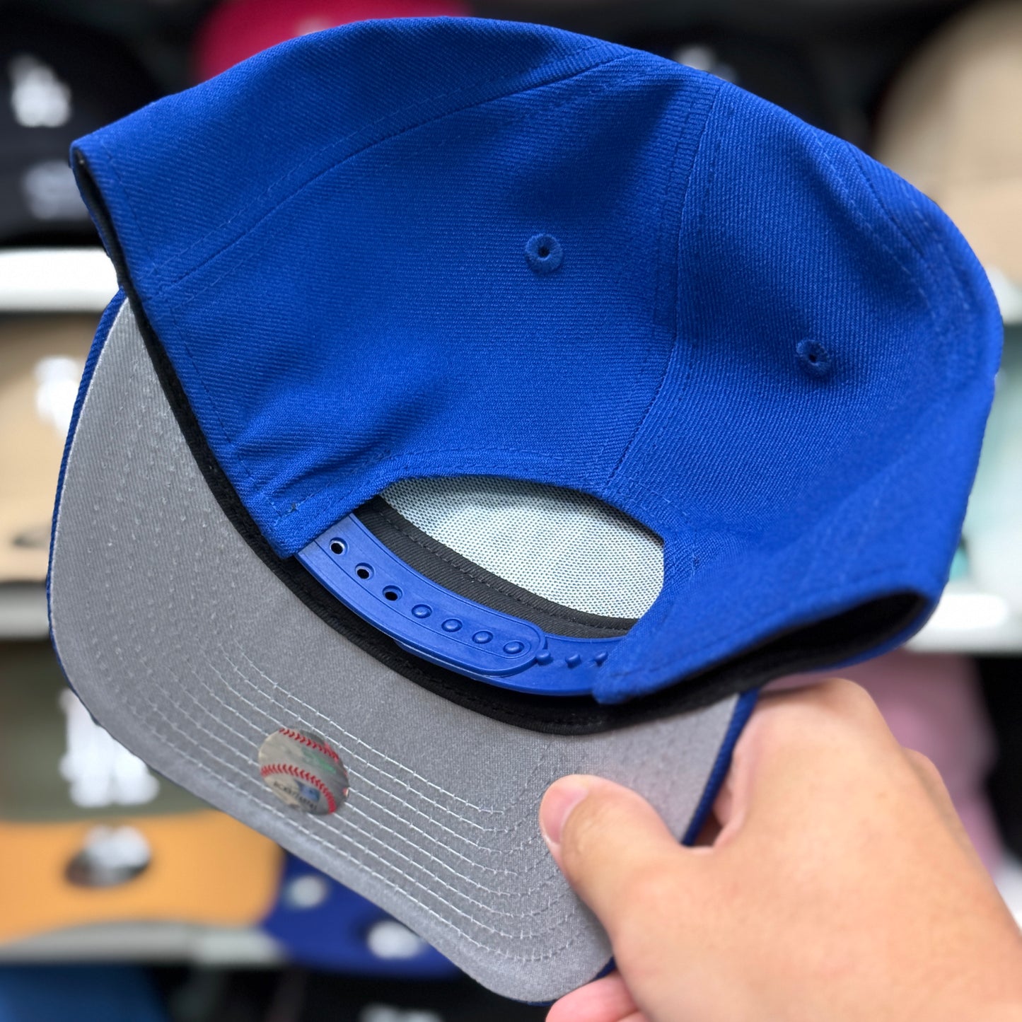 New Era Los Angeles Dodgers '40th Anniversary' A-Frame 9FIFTY Snapback Blue