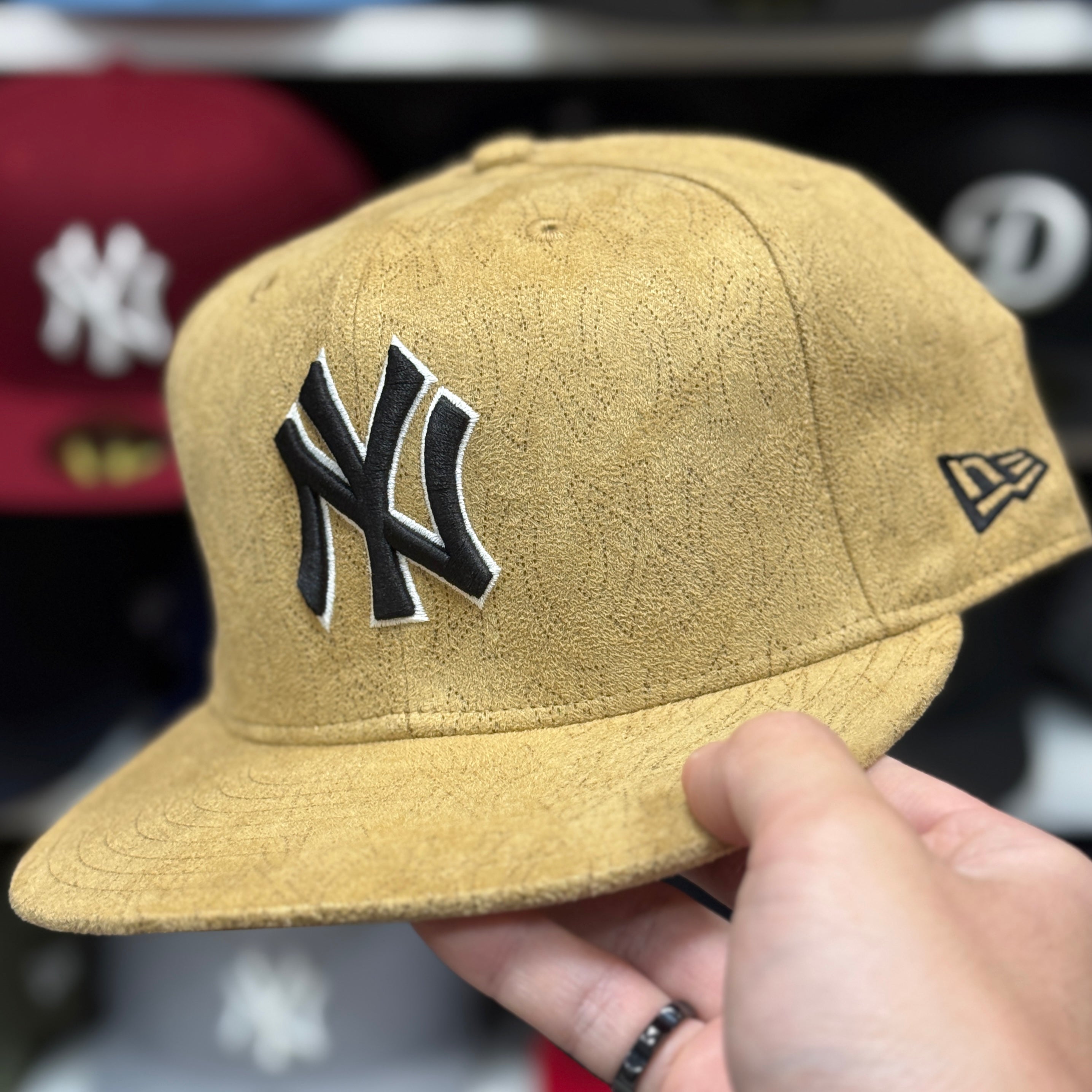 New Era New York Yankees Dessert Tan 59FIFTY Fitted Hat - Product Image
