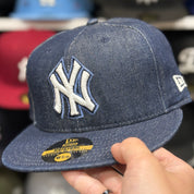New Era New York Yankees 'Denim' Navy 59FIFTY Fitted Hat - Product Image