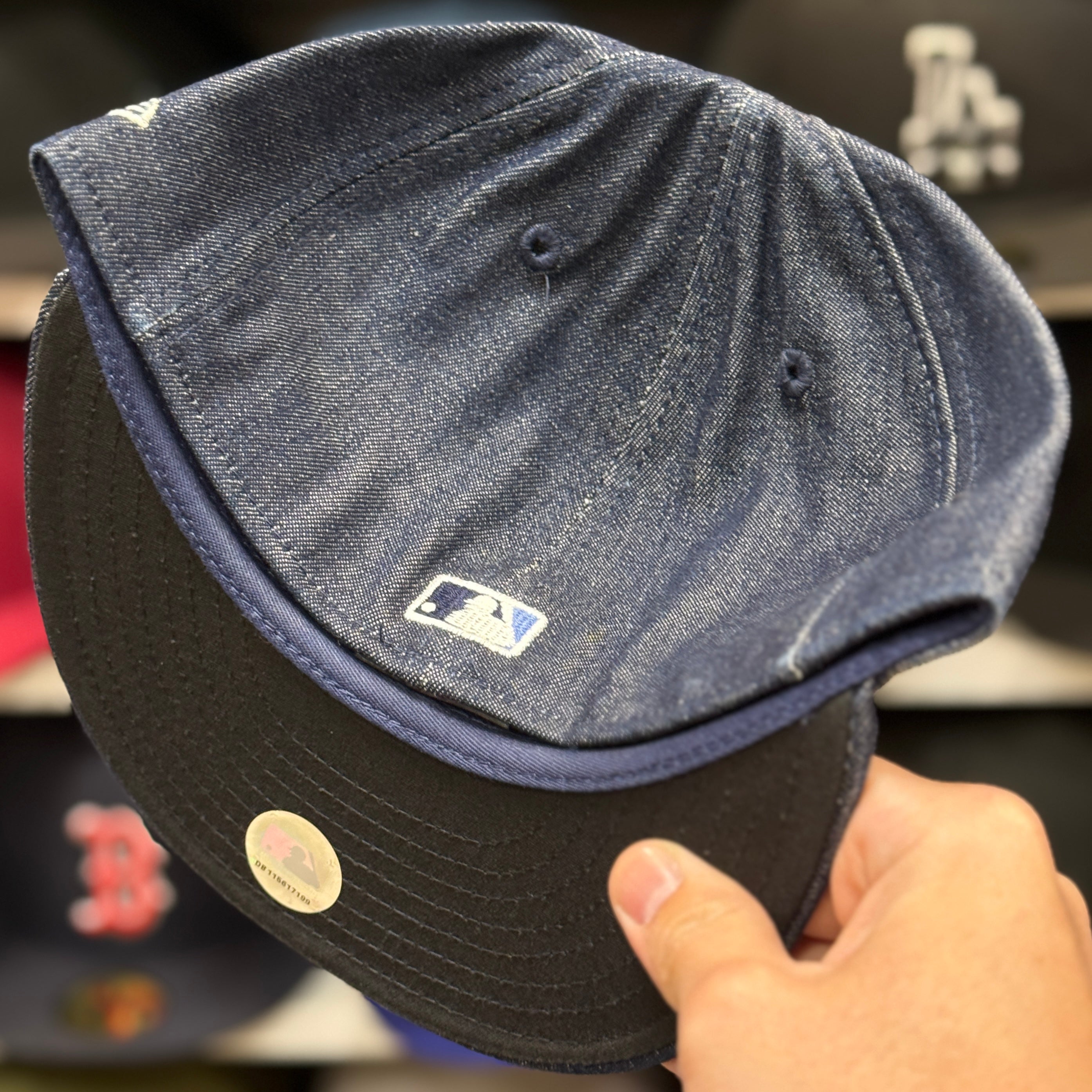 New Era New York Yankees 'Denim' Navy 59FIFTY Fitted Hat - Product Image