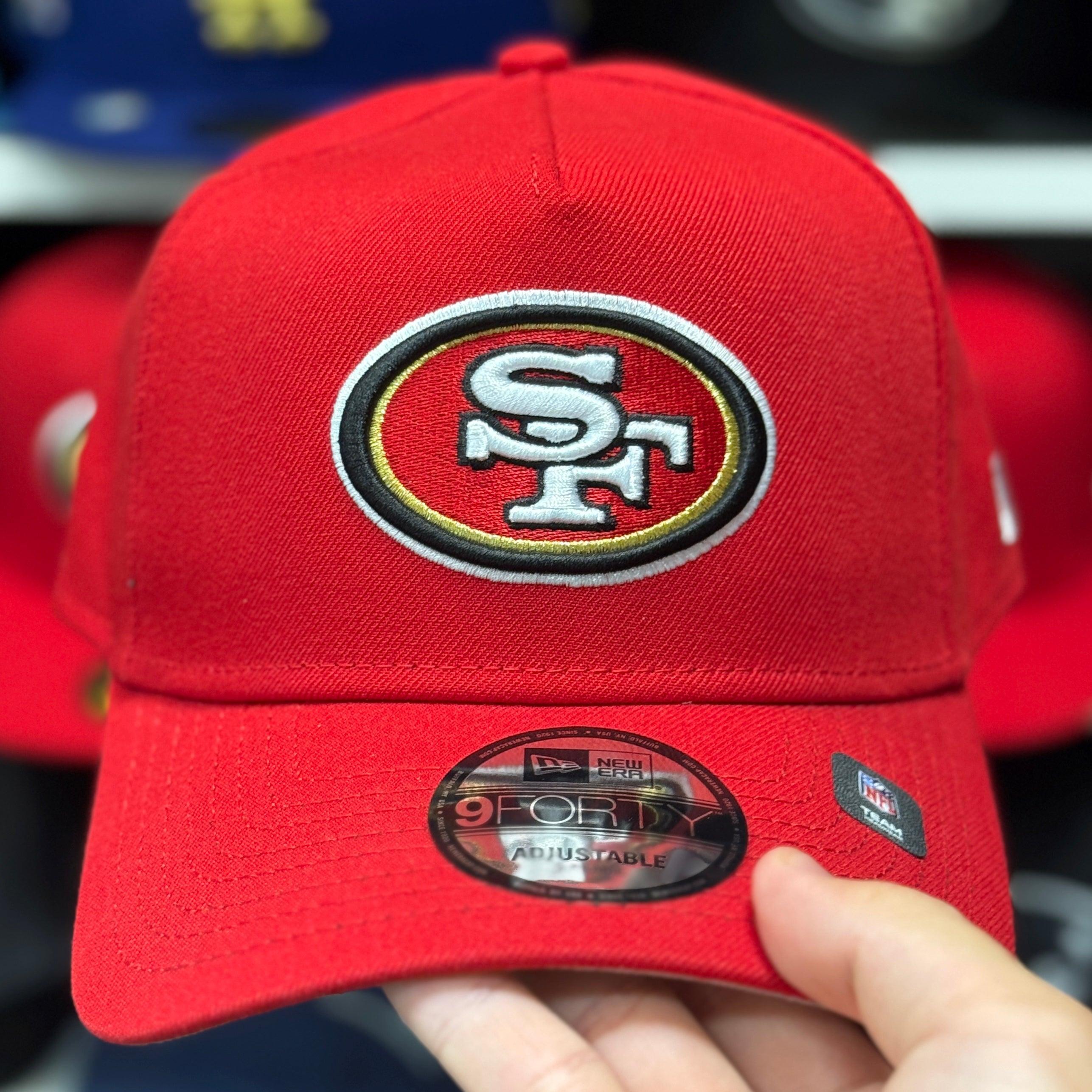 New Era San Francisco 49ers A-Frame Red 9FORTY Snapback - Product Image