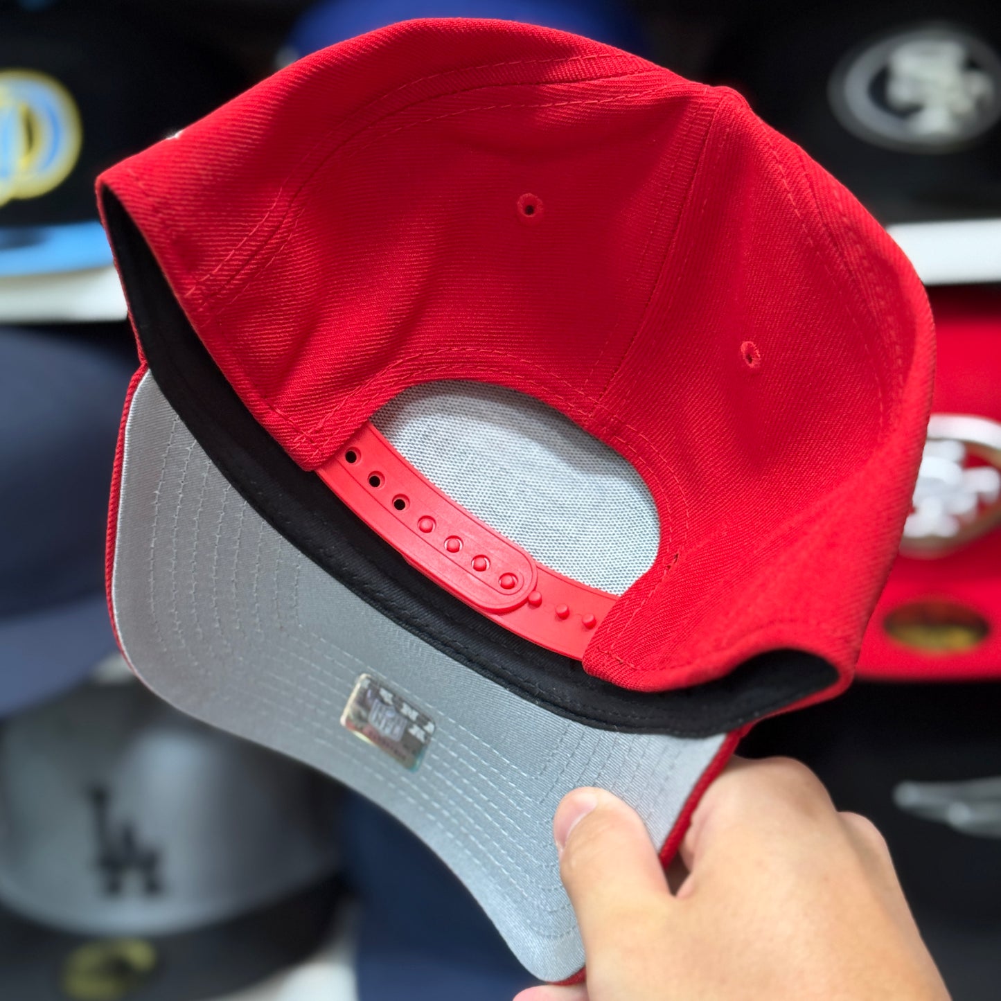 New Era San Francisco 49ers A-Frame Red 9FORTY Snapback